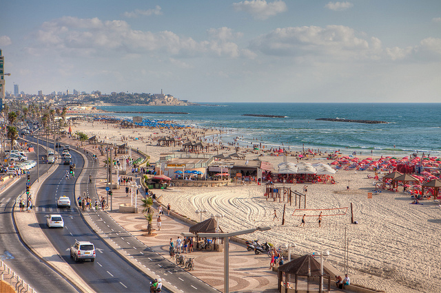 Tel Aviv beach Israel